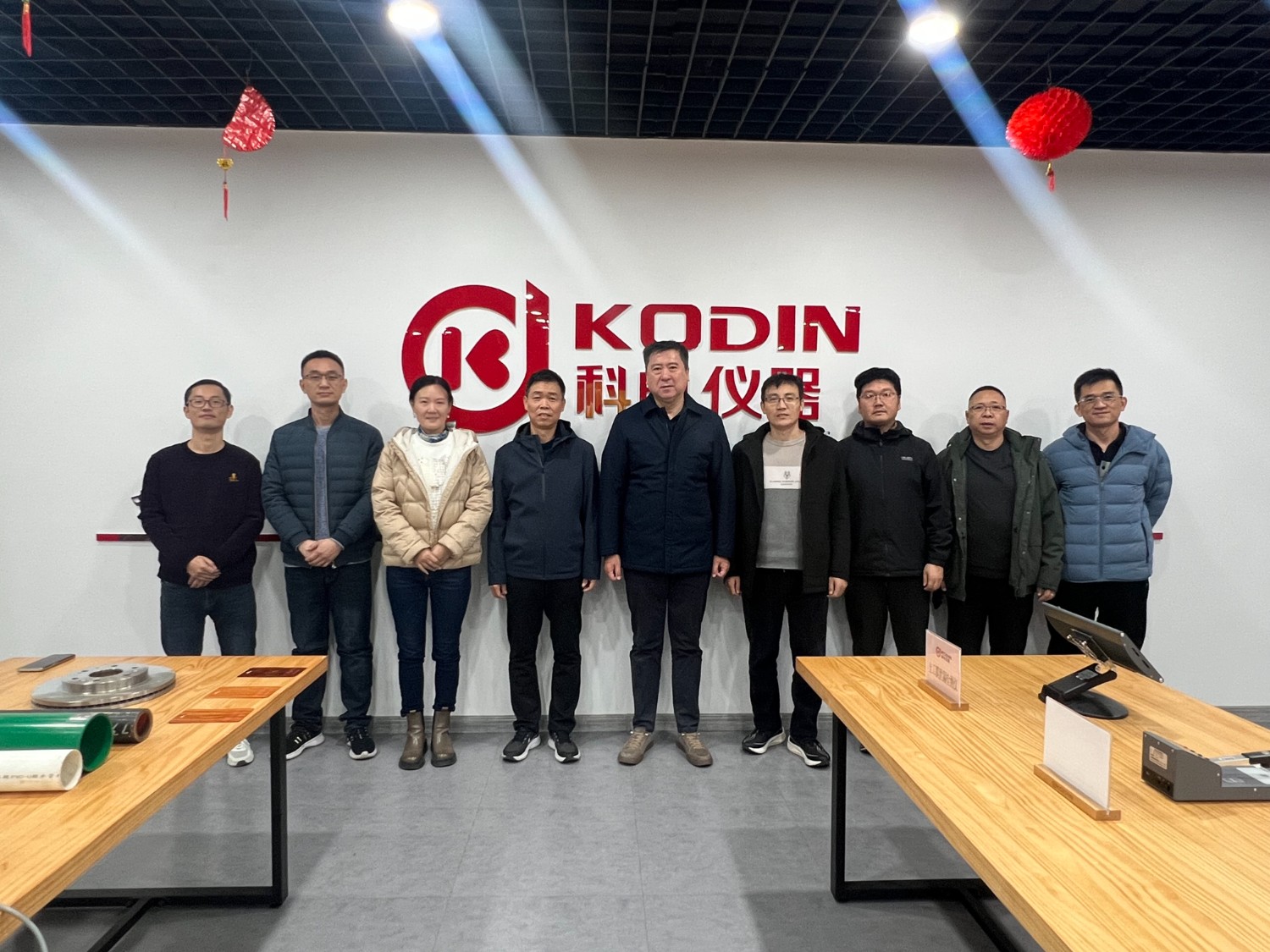 邢臺特檢院領導一行蒞臨科電公司，共商數(shù)字化檢測新方向