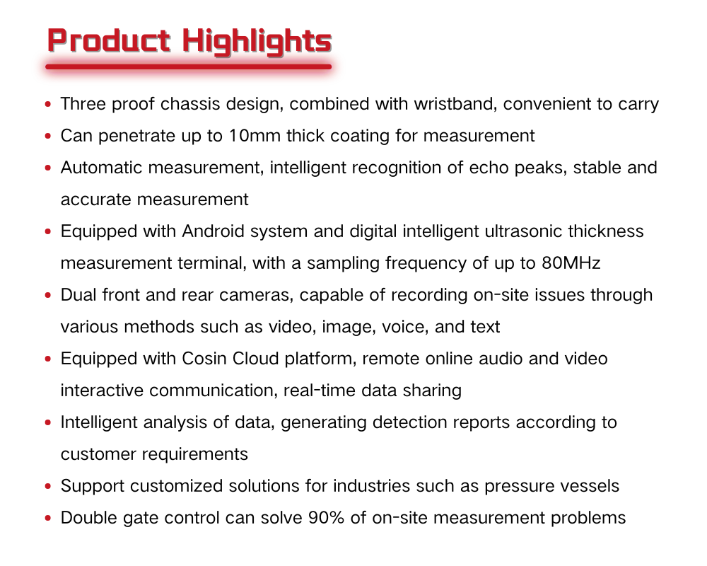 KODIN 3C-HC Ultrasonic Thickness Gauge